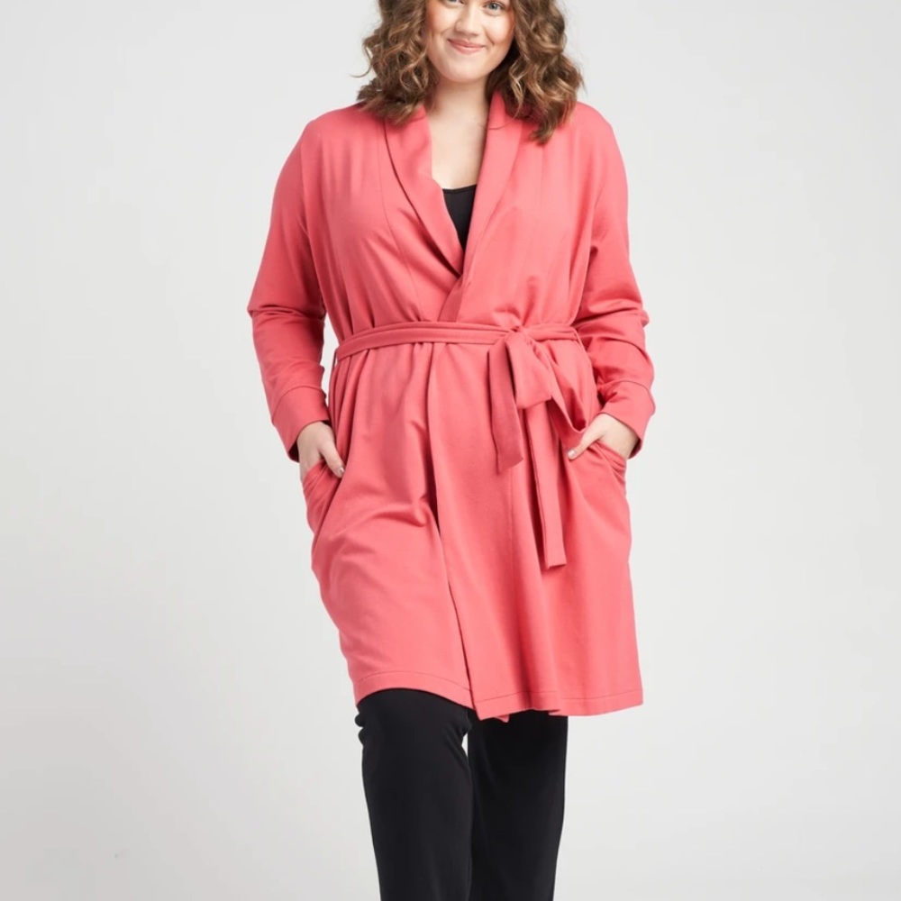 Rachel lounge robe Flamingo NWT